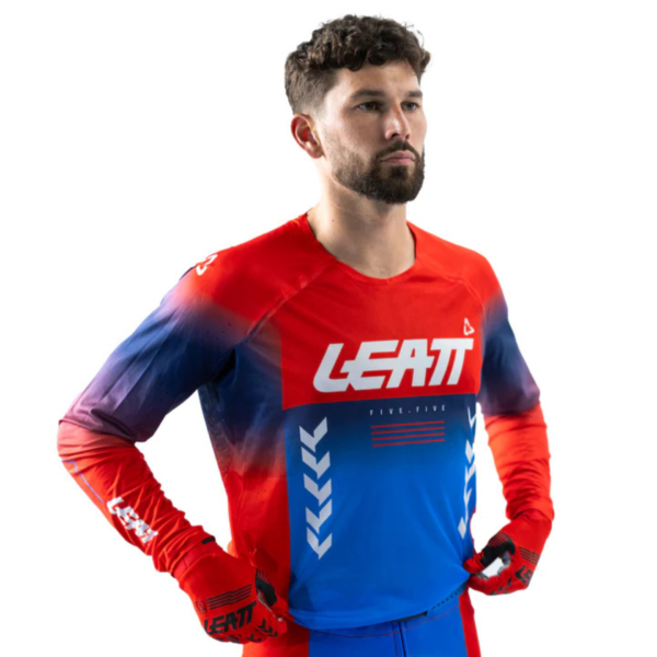 Jersey Moto 5.5 UltraWeld Royal Blue/Red V26