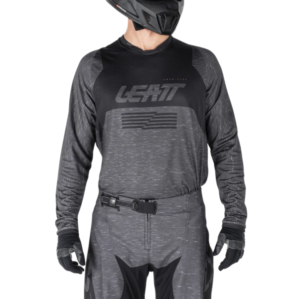 Jersey Moto 4.5 Lite Stealth Black/Grey V26