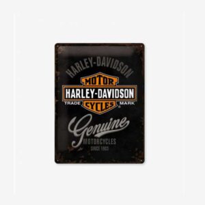 Tac Signs - Placuta metalica 3D [30x40cm] Harley Genuine