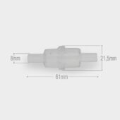 MOTOPRO - Filtru benzina transparent 8MM