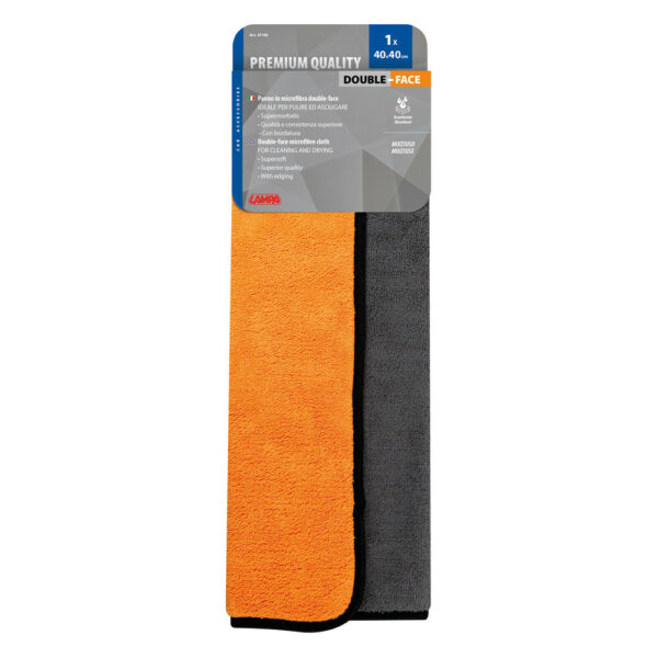 LAMPA - Laveta microfibra cu fata dubla, 40 x 40cm