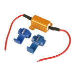 LAMPA - CEMENT RESISTOR ASSEMBLY 3OHM/5W WITH QUICK CONNECTORS