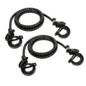 LAMPA - Uni-Flex, pair of size adjustable stretch-cords with safety locks