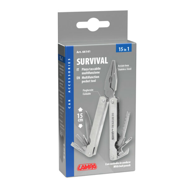 LAMPA - POCKET TOOL, 15 in 1, dimensiune 6 inch