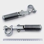 MOTOPRO - Scarite chopper rotunde cu prindere