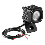 LAMPA - REFLECTOR [LED] WIDE WL-19, 10W, 1 LED, PMMA lens, IP 67, 6000K - 600 lumen