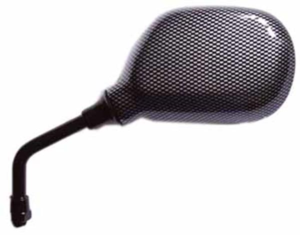 EMGO/MOTOPRO - SET Oglinzi Universale - SCOOTER CARBON 8MM