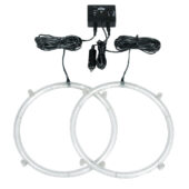 LAMPA - SPEAKER NEON LIGHT DIAM.250, GREEN