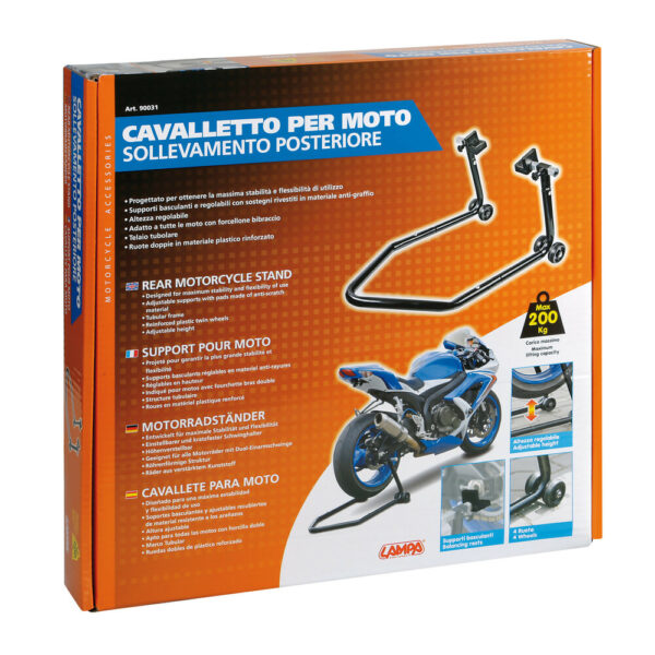 LAMPA - Stander spate cu suporti L, modular [STND]