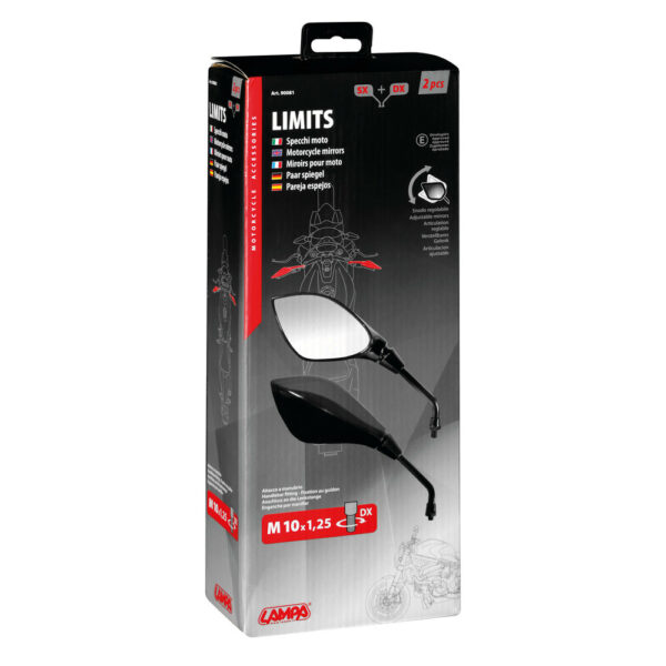 LAMPA - LIMITS, oglinzi universale ajustabile [set] M10