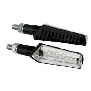 LAMPA - CORNER [LED] LIGHTS,BLACK COLOUR , WHITE LENS,AMBER LIGHT