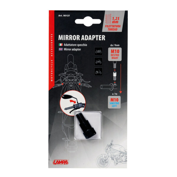 LAMPA - Adaptor oglinda, M10 dreapta > M10 stanga