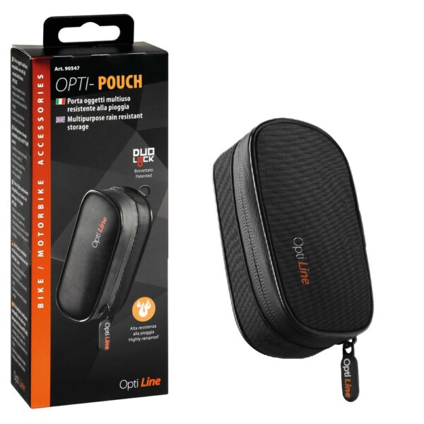 OPTILINE - OPTI-POUCH gentuta universala [interior: 115x55x35mm] <br>Se foloseste in combinatie cu price prindere DUO LOCK OPTICASE!