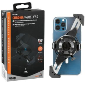 OPTILINE - CHROMA WIRELESS suport universal smartphone [diagonala131-186mm] [cu adaptoare 4 de grosime] <br>Se foloseste in combinatie cu price prindere DUO LOCK OPTICASE!