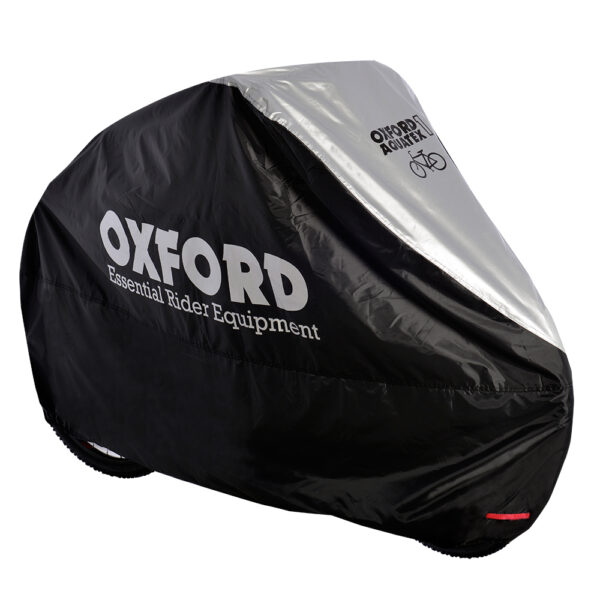 OXFORD - AQUATEX BICYCLE COVER - 1 BIKE - BLACK/SILVER
