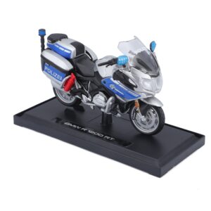 MAISTO [1:18] - BMW R 1200 RT - POLIZEI Germany, argintiu