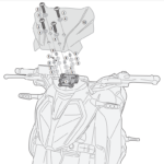 GIVI - Kit prindere parbriz [A9103A]