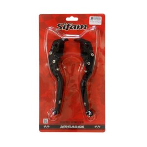SIFAM - Set manete CNC [reglabile / pliabile ] - YAMAHA YZF 1000 R1 / YZF 600 R6