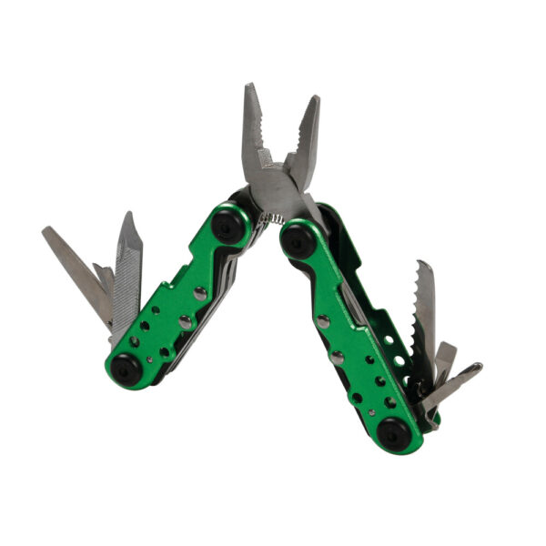 LAMPA - Briceag cu cleste multifunctional, 13, in 1, Verde