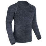 OXFORD - Bluza corp Advanced Base Layer MS Top Charcoal