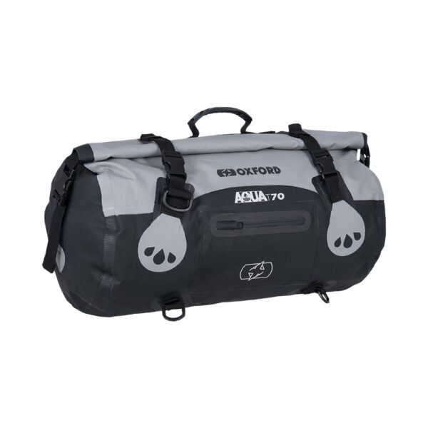 OXFORD - AQUA T-70 ROLL BAG - BLACK/GREY