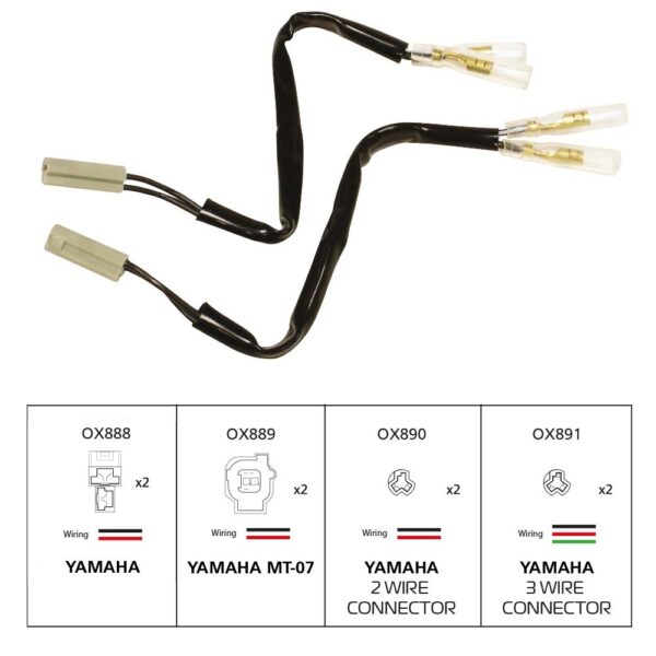 OXFORD - Cabluri semnalizatoare Yamaha 3 wire connector w/day light function