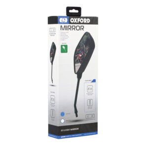 OXFORD - OBLONG, oglinda universala stanga, M10 [pereche cu OX575]