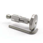 OXFORD - Capete ghidon (contragreutati) BAR ENDS 2 - SILVER (cod vechi: OX-OX180)