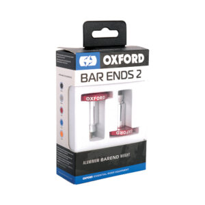 OXFORD - Capete ghidon (contragreutati) BAR ENDS 2 - RED (cod vechi: OX-OX181)