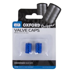 OXFORD - Gripper Valve Caps Blue