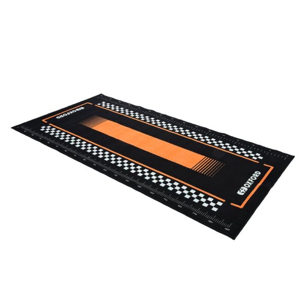 OXFORD - Covor garaj Pitlane Orange 200x100cm
