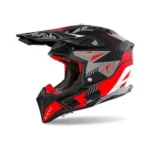 AIROH CASCA AVIATOR 3 SPIN RED MATT