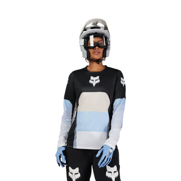 MTB-W RANGER LS JERSEY GRID [BLK]