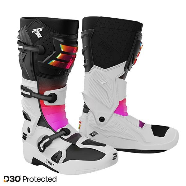 SHOT - Cizme RACE 8 HOLOGRAPHIC