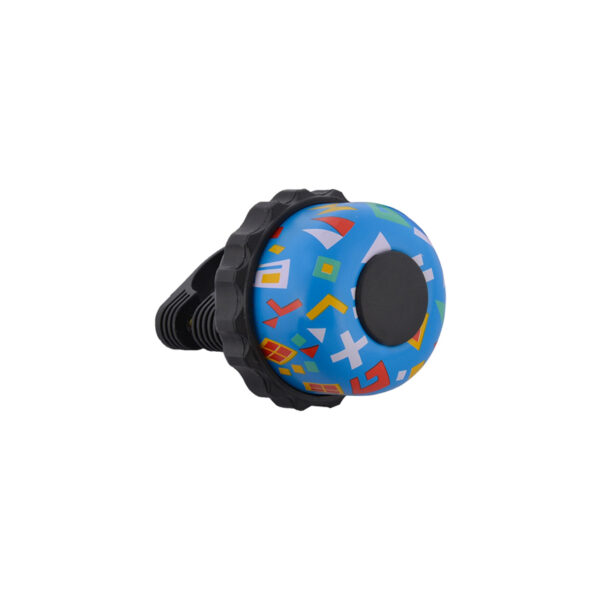 OXFORD BIKE - CLAXON ALBASTRU, 41mm - NICHELAT