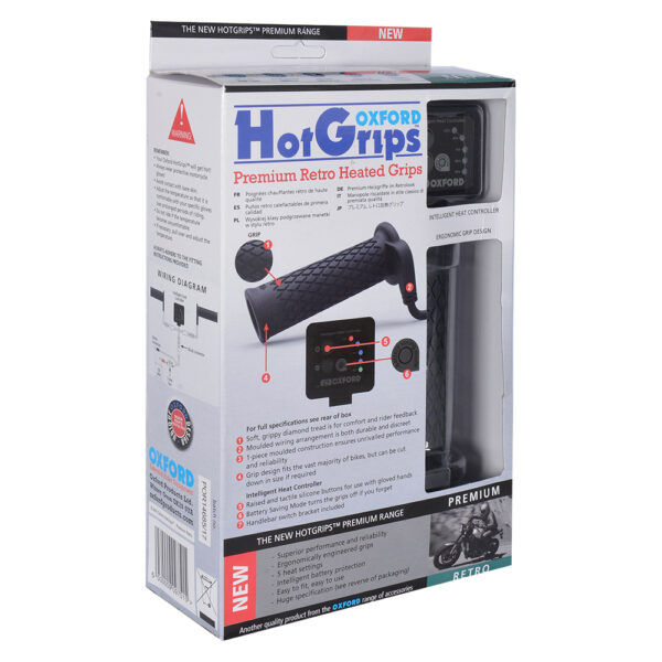 OXFORD - Mansoane incalzite HOTGRIPS PREMIUM RETRO