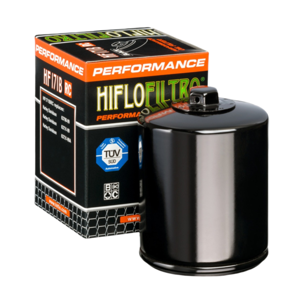 HIFLO - Filtru ulei racing HF171BRC [negru]