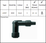 NGK - Pipa bachelita LD05F5