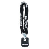 OXFORD - MONSTER 12mm SQUARE CHAIN & PADLOCK 1.5M