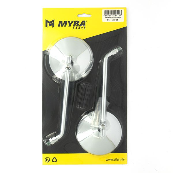SIFAM - Oglinzi universale [set] M10 , 10cm - crom