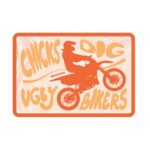 OXFORD - Placuta metalica [30x20cmx0.25mm] Chicks Dig Ugly Bikers Cooler