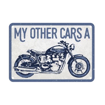OXFORD - Placuta metalica [30x20cmx0.25mm] My Other Cars A