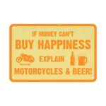OXFORD - Placuta metalica [30x20cmx0.25mm] BUY HAPPINESS