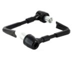 SIFAM - Set protectii leviere FRANA/AMBREIAJ [diam. 13mm - 17mm] NEGRU - METAL CNC [ECONOMICE]