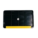 MOTOPRO - Suport numar moto nepersonalizat, sina galbena