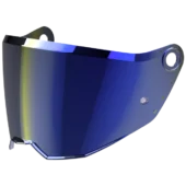 VISOR COMMANDER 2 BLUE MIRRORED
