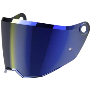 VISOR COMMANDER 2 BLUE MIRRORED