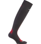 SLICK Socks - Black/Red