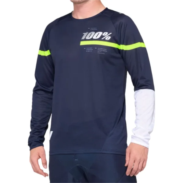 R-CORE JERSEY DARK BLUE/YELLOW LG