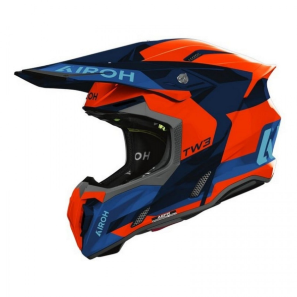 TWIST 3 FANCY ORANGE/BLUE GLOSS